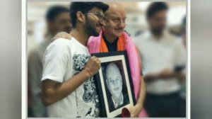 Sketch of Anupam Kher Sir | Meet with him|