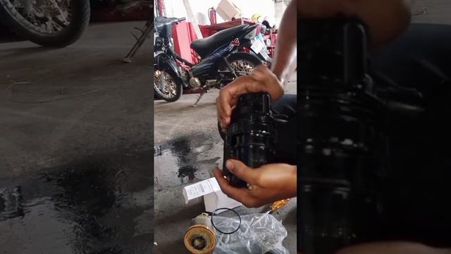 Mitsubishi Pajero Dakar all new Trouble code P 1276 fuel filter Exchange fail. смотреть онлайн