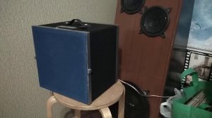 простой ламповый усилитель и колонки КИНАП.