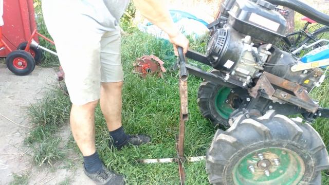 Моя простая стойка для замены колес мотоблока смотреть онлайн