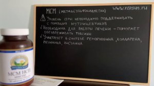 МСМ  метилсульфонилметан    органическая сера НСП