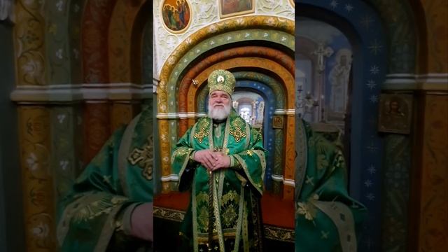 Авраамиев-Богоявленский женский монастырь. Проповедь епископа Анатолия (Аксенова) после литургии.
