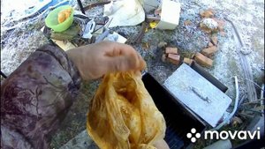 Курица копченая в коптильне на мангале от моего папы/Вкуснее вы никогда не пробовали/