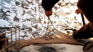 Зимняя рыбалка. Красноярское водохранилище, р Хакасия, село Абакано-Перевоз. Окунь. 10.12.2016г.