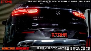 Mercedes AMG M276 C292 GLE43 AMG Stone Exhaust Eddy Catalytic DP
