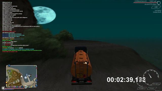САМЫЙ ПРИБЫЛЬНЫЙ МАРШРУТ НА БЕНЗОВОЗЕ. 1.2КК ЗА 3 ЧАСА - MTA CCDPLANET