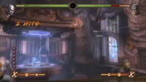 Mortal Kombat - Kratos (комбо уроки)