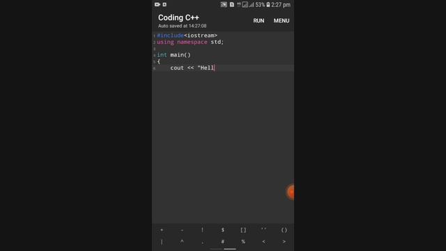 First programme in c++ | Hello World programme in c++ | cpp programming language | c++ coding