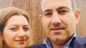 Семья Никола Пашиняна и его жена Анна Акопян