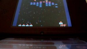 Namco Museum DS -- playing Galaxian on arcade version (Nintendo DS)