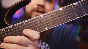 Гитара ARCHITECTS, но уже Sylosis JOSH MIDDLETON - ESP LTD JM-II BLACK SHADOW BURST