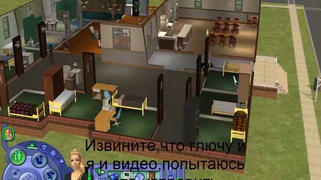 Let's play The Sims 2:Университет.Часть1. смотреть онлайн
