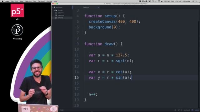 Coding Challenge #30: Phyllotaxis