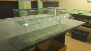 Стеклянные витрины для сухофруктов, орехов, конфет, специй