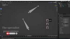 Blender Tutorial : How to connect the separated bones in blender _ Blender tutorial