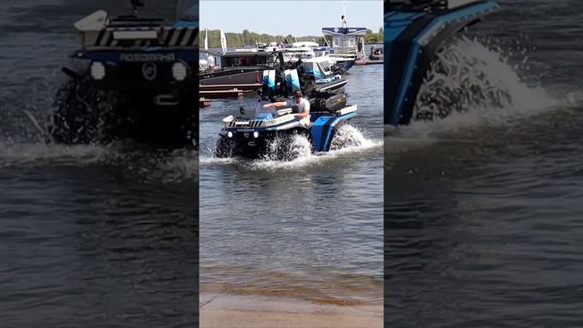 Болотоход Росомаха на Boatshow 2024 Красноярск