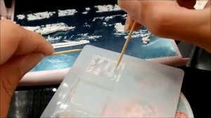Облака в смоле (видео мастер-класс с УФ смолой)
