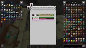 Library of Alexandria. Draconic Endshelf Enchanting Table set up. All the Mods 7 from curseforge