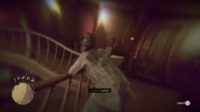 Seratona al saloon con Lenny  Red Dead Redemption 2