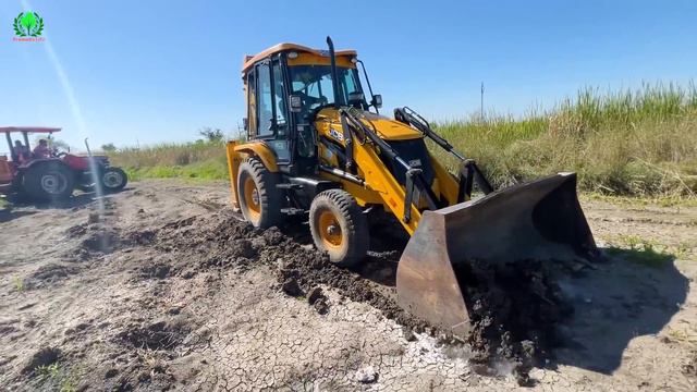 Sonalika 60 NOVO 605 Stuck Badly in Mud JCB 3dx Loading in Trolley Mahindra 275 Eicher 242 смотреть онлайн
