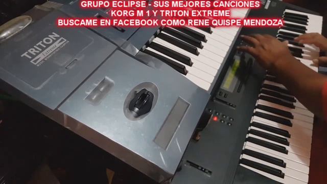 GRUPO ECLIPSE - SUS MEJORES TEMAS ..KORG M 1..TRITON EXTREME смотреть онлайн