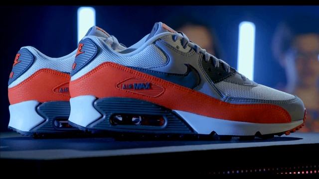 Женские кроссовки Nike Air Max 90 Размытые бежевые
