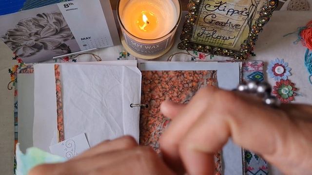 #getmessymay No. 8 ALCHEMY (Part 2) marble swirl flowers #junkjournal #mixedmedia #vintagemarblepag смотреть онлайн