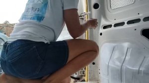 I brought a Ford Transit Connect to convert into a mini camper!