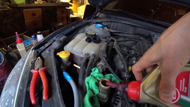 Замена масла ГУР на мазда 3 BK 2007-2008 смотреть онлайн