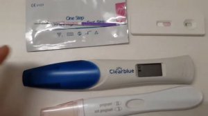 23DPO 3+ weeks Clear Blue digital Pregnancy Test - Pulled apart and progression tests