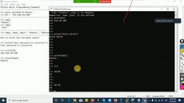 Python for Network Engineer part-1 | Net Master Lab | Python Scripts for Cisco Networking.