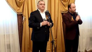 Чамагуа Джансух и Тимур Тания в Москве на Международном Форуме «Великая победа, добытая единством».