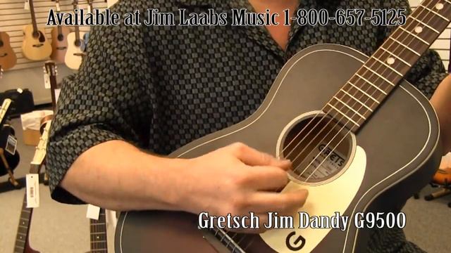 Gretsch Jim Dandy G9500 Acoustic Guitar Demo смотреть онлайн