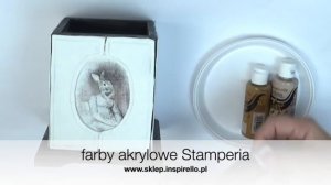 Decoupage efekt starej skóry - [krok po kroku] No. 846