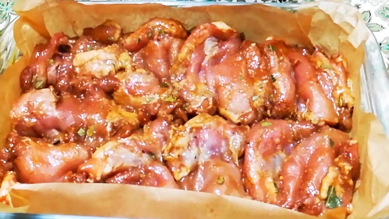 Филе куриное бедро в духовке рецепт с фото