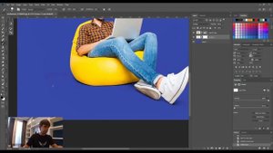 Adobe Photoshop | Обтравка изображения | Тень на прозрачном слое
