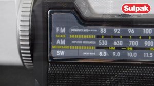 Радиоприемник портативный Ritmix RPR-444 BLACK распаковка (www.sulpak.kz)