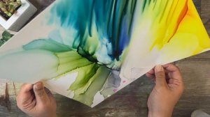 My Favorite Alcohol Ink Painting Technique