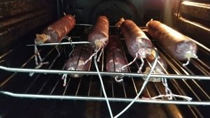 КОЛБАСА  МОСКОВСКАЯ  из мяса сохатого варёно-копчёная