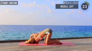 8 MIN UPPER BODY + NECK STRETCH - for a good posture, back & neck pain I Pamela Reif