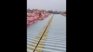 Монтаж плоской кровли