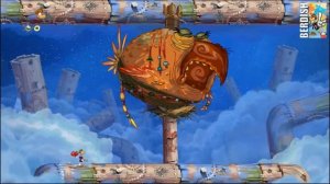 Rayman Origins Прохождение. Глава 7 Часть 6 [Босс]