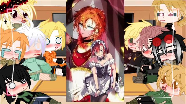 ||Реакция|| ||Аниме фондомов на друг друга|| [Моя AU] {2 часть} смотреть онлайн