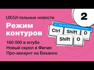 Новый скрол в Фигме, новый интерфейс youtube, нейросеть Sora и другие UX/UI-тельные новости #2