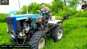 ТОП 10 ЛУЧШИХ САМОДЕЛЬНЫХ МИНИ ТРАКТОРОВ/ TOP 10 BEST HOMEMADE MINI TRACTORS