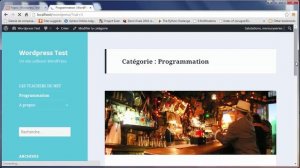 Tutoriel Wordpress - 33 - Page d'accueil statique et Page d'articles