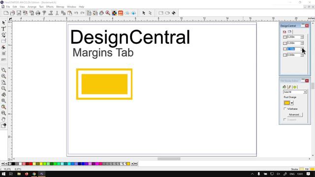 SAi FlexiSTARTER 19 Margins with the DC Tab Part 3 Design Central Video Mini-Series