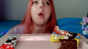 KINDER MILKA ГЛАЗИРОВАННЫЕ СЫРКИ МУКБАНГ/sweet mukbang