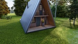 (6x7 Meters) Modern House Design | 1 Bedroom Tiny House Tour