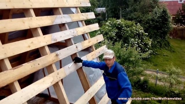 Кровельные работы подготовка обрешетки под металлочерепицу